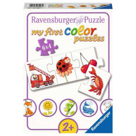 PUZZLE LUCRURI COLORATE, 6x4 PIESE - poza 1