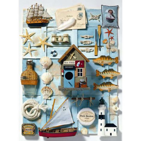 PUZZLE LUCRURI MARINARESTI, 500 PIESE - poza 2