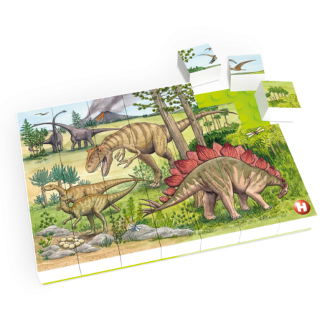 Puzzle Lumea dinozaurilor Hubelino (35 piese) - poza 1