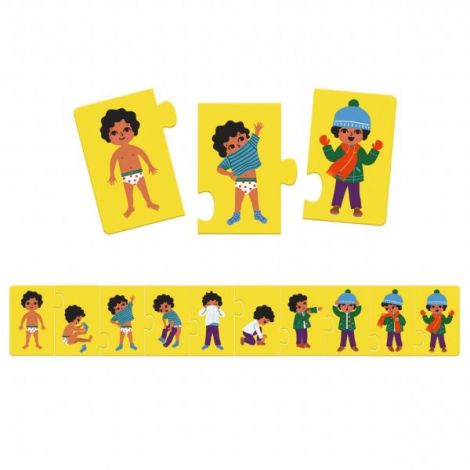Puzzle Ma imbrac singur Djeco - poza 2