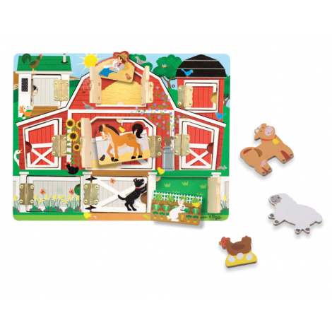 Puzzle magnetic ascunde si descopera Melissa and Doug - poza 3