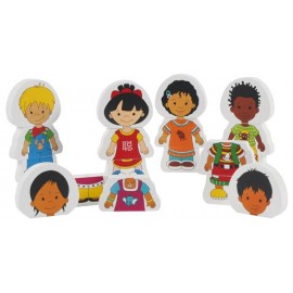 Puzzle magnetic Copiii lumii - poza 1