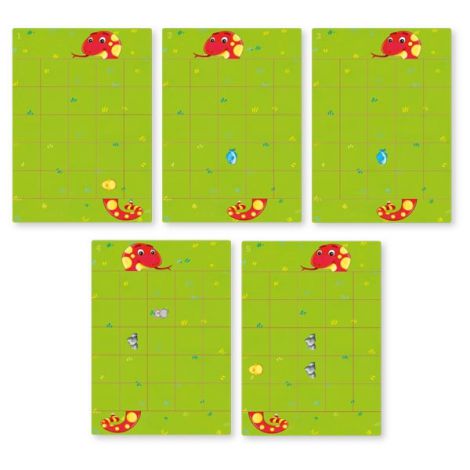 Puzzle magnetic cu provocari Serpisorul mancacios - poza 2