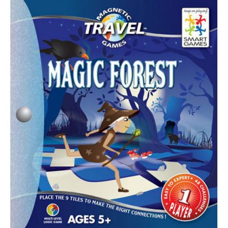 Puzzle magnetic de calatorie – Magic forest SGT 210-8 Smart Games - poza 2