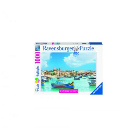 PUZZLE MALTA MEDITERANEANA, 1000 PIESE - poza 1