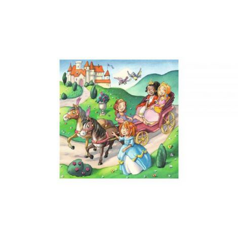 PUZZLE MICILE PRINTESE, 3x49 PIESE - poza 2