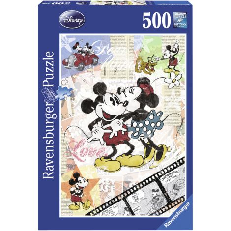 Puzzle mickey mouse 500 piese - poza 1