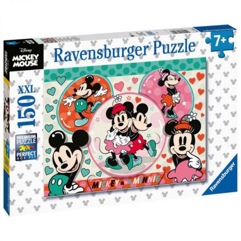 PUZZLE MICKEY SI MINNIE, 150 PIESE - poza 3