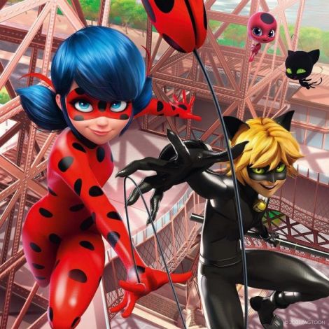Puzzle Miraculous, 3X49 Piese - poza 2
