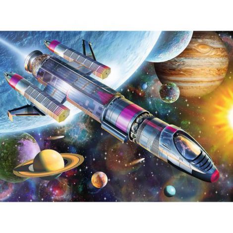 PUZZLE MISIUNE IN SPATIU, 100 PIESE - poza 2