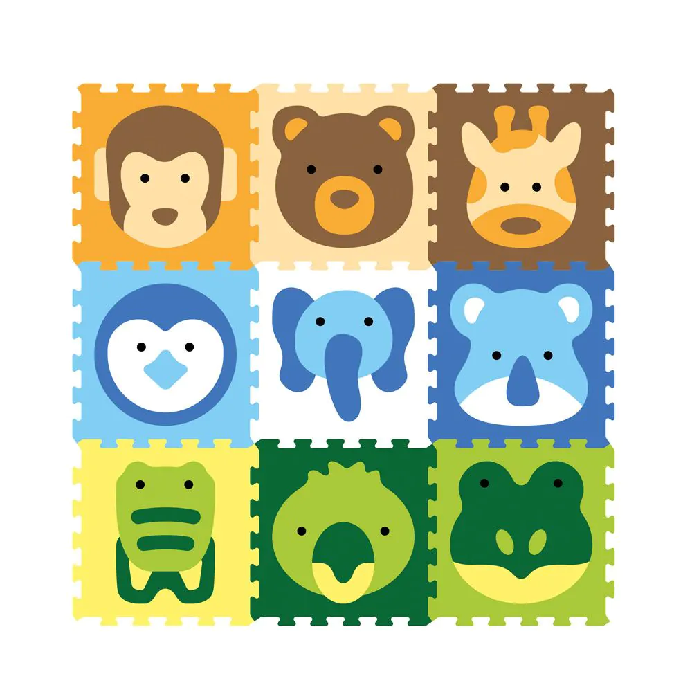 Puzzle Moale cu Animale 9 piese - poza 1