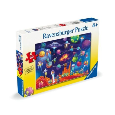 Puzzle monstri in spatiu 60 piese - poza 3