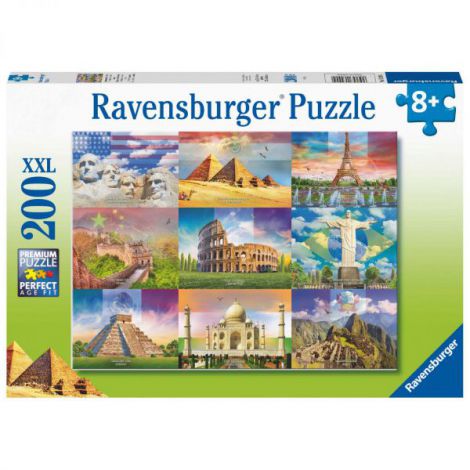 PUZZLE MONUMENTE, 200 PIESE - poza 1