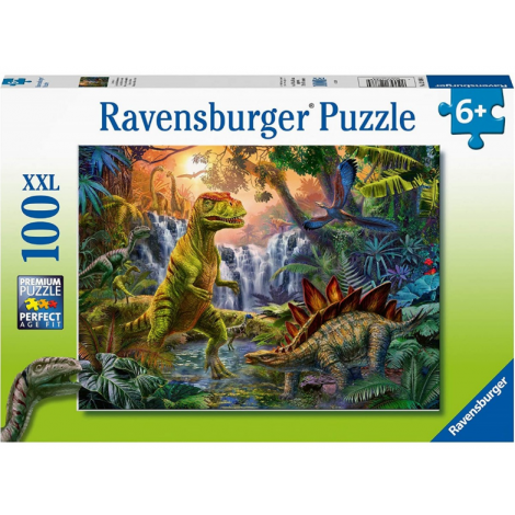 PUZZLE OAZA DINOZAURILOR, 100 PIESE - poza 1