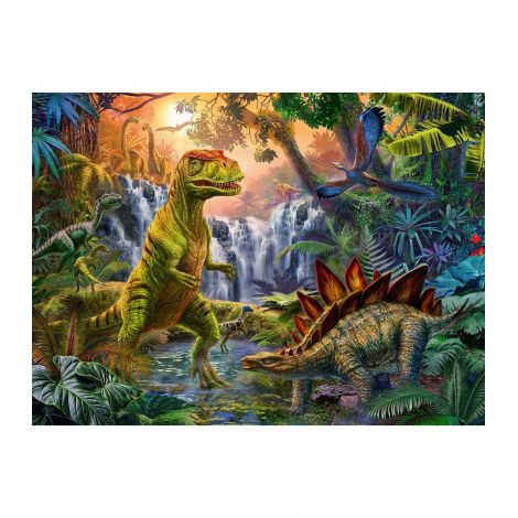 PUZZLE OAZA DINOZAURILOR, 100 PIESE - poza 2