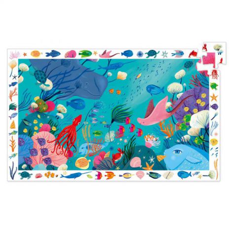 Puzzle observatie Djeco, Acvatic - poza 1