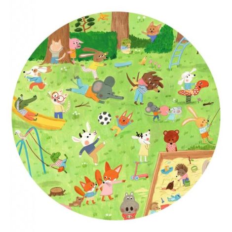 Puzzle observatie Gradina micilor prieteni, Djeco - poza 5
