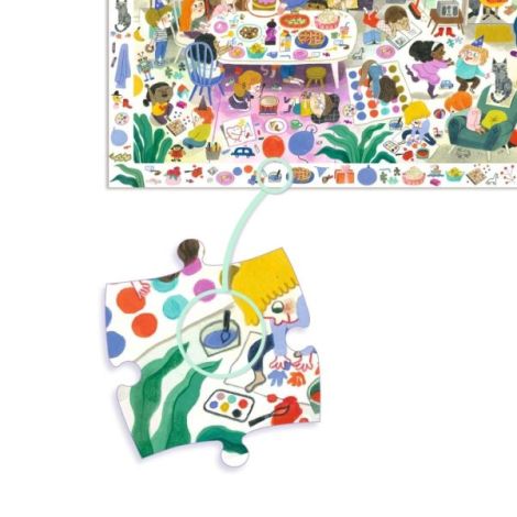 Puzzle Observație Petrecerea , Djeco - poza 3