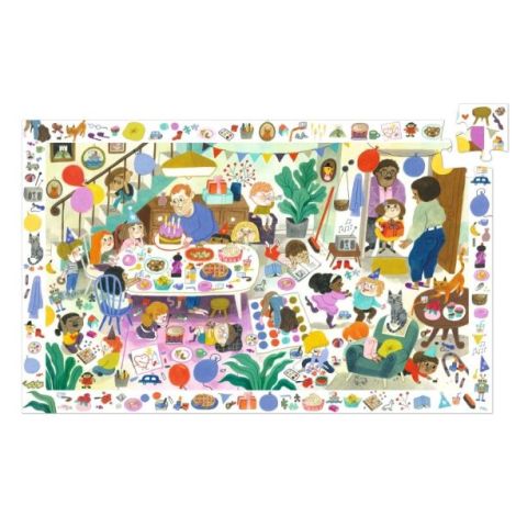 Puzzle Observație Petrecerea , Djeco - poza 4