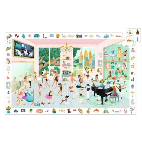 Puzzle observatie Scoala de dans, Djeco - poza 2