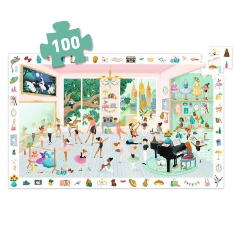 Puzzle observatie Scoala de dans, Djeco - poza 4