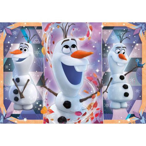 PUZZLE OLAF, 2x12 PIESE - poza 2