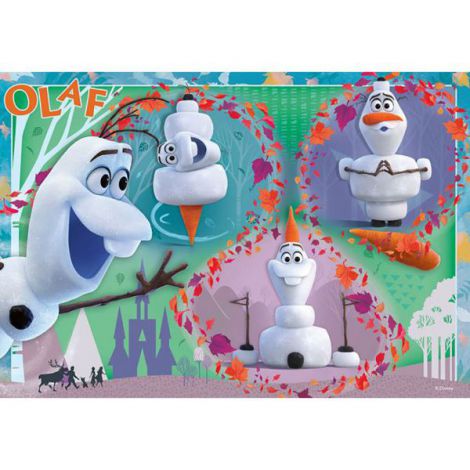 PUZZLE OLAF, 2x12 PIESE - poza 3