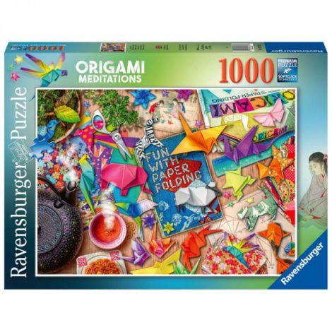PUZZLE ORIGAMI, 1000 PIESE - poza 1