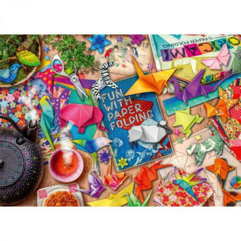 PUZZLE ORIGAMI, 1000 PIESE - poza 2