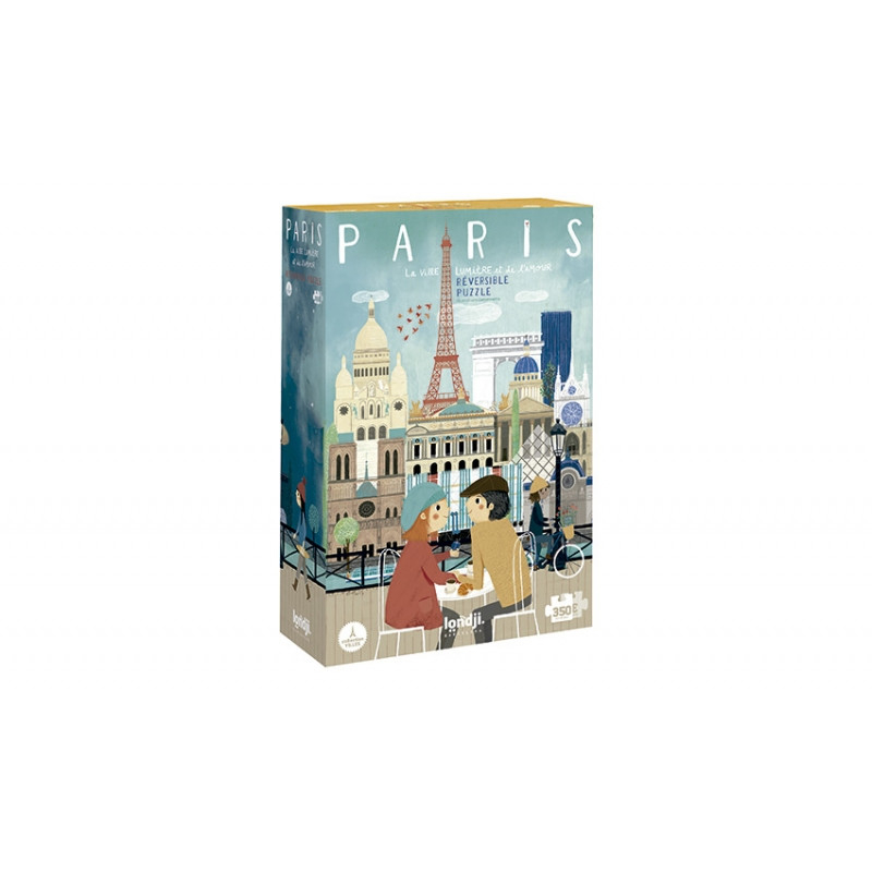 Puzzle Paris 350 piese - orasul luminilor, +6 ani