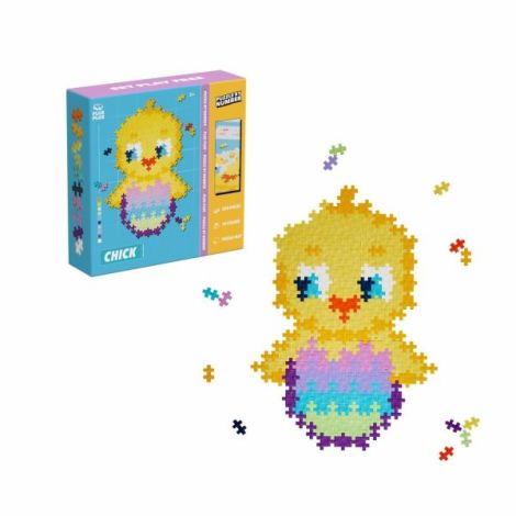 Puzzle pe numere Plus-Plus, 250 piese, Pui - poza 5