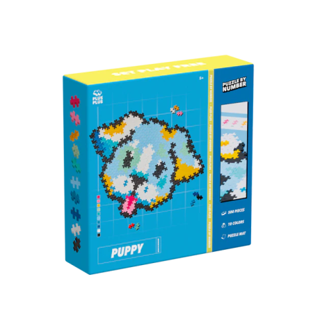 Puzzle pe numere Plus-Plus, 500 piese, Catelus - poza 1