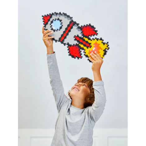 Puzzle pe numere Plus-Plus, 500 piese, Racheta - poza 5