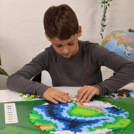Puzzle pe numere Plus-Plus, 800 piese, Pamantul - poza 5