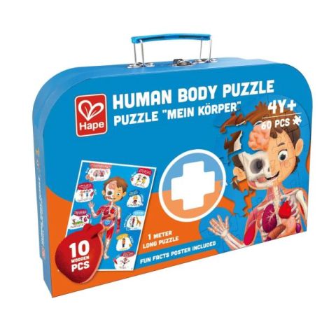 Puzzle pentru copii - Corpul Uman (61 piese) - poza 2
