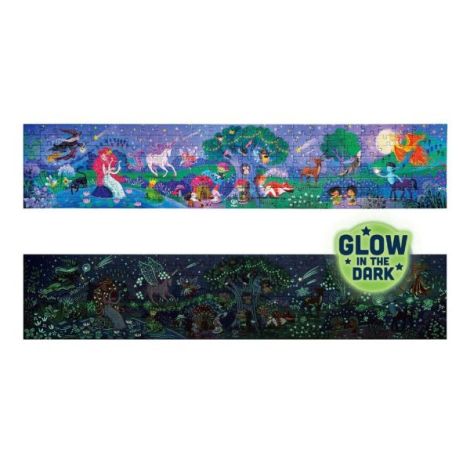 Puzzle pentru copii fosforescent cu Zane (200 piese, 1.5m) - poza 1