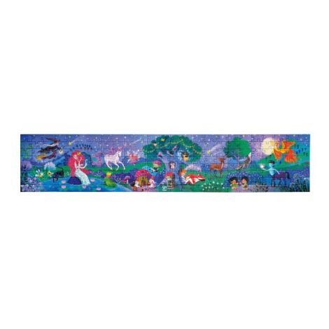 Puzzle pentru copii fosforescent cu Zane (200 piese, 1.5m) - poza 5