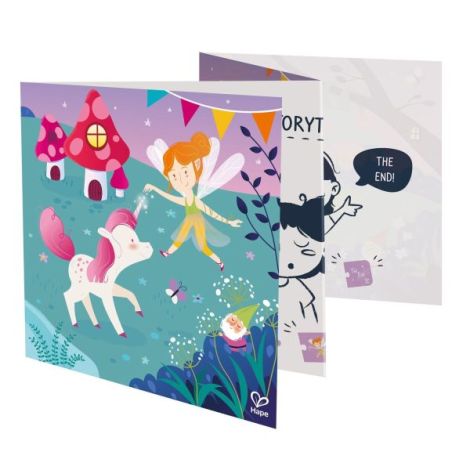 Puzzle pentru copii Zane (4 in 1) si joc storytelling - poza 5