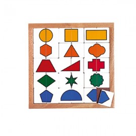 Puzzle pentru gradinita Forme de sortare - Educo