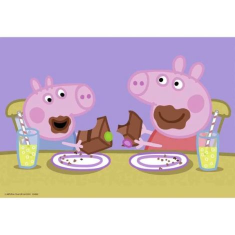 Puzzle Peppa Pig, 2X24 Piese - poza 2