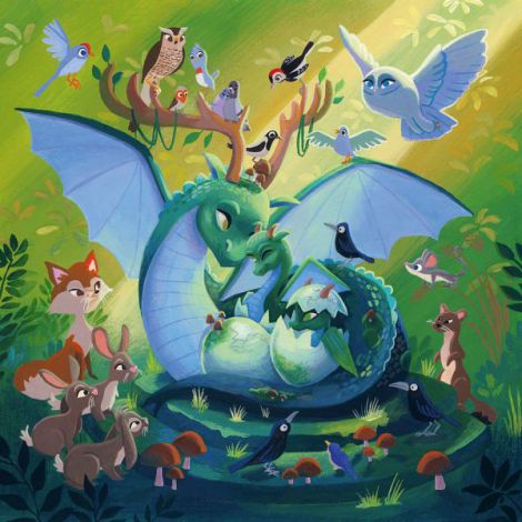 PUZZLE PERSONAJE MAGICE, 3x49 PIESE - poza 3