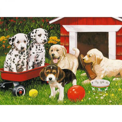 PUZZLE PETRECEREA CATEILOR, 60 PIESE - poza 2