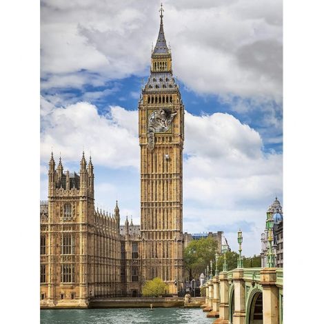 PUZZLE PISICA IN BIG BEN, 1500 PIESE - poza 2