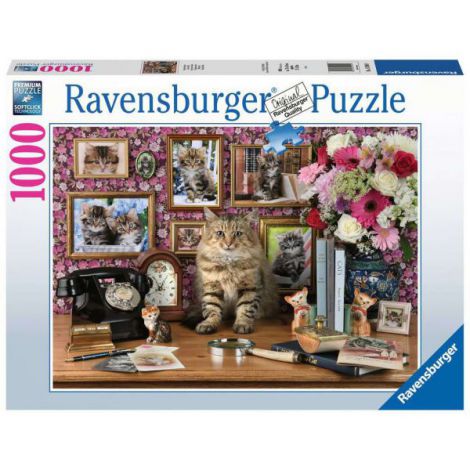 Puzzle pisicuta draguta, 1000 piese 15994 Ravensburger - poza 1