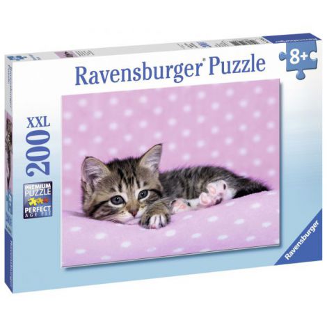 PUZZLE PISICUTA PE PATURA, 200 PIESE - poza 3