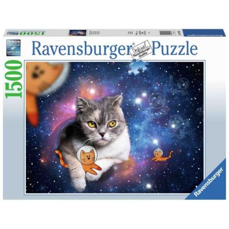 Puzzle Pisicute In Spatiu, 1500 Piese - poza 2