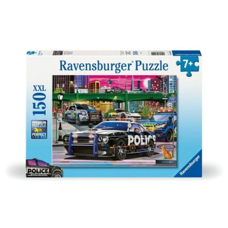 Puzzle politia in patrulare 150 piese - poza 2