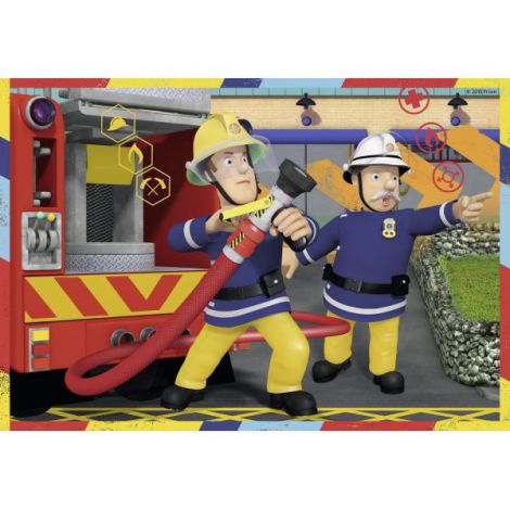 Puzzle Pompier Sam, 2X12 Piese - poza 3