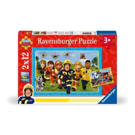 Puzzle pompierul Sam si prietenii 2x12 piese - poza 5