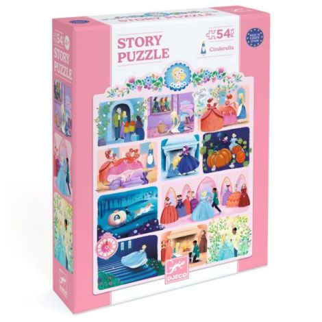 Puzzle poveste Cenusareasa, Djeco - poza 1